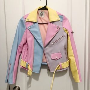 UNIF Pastel Moto Jacket